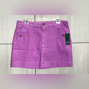 Wild Fable Purple Corduroy High-Waist Mini Skirt